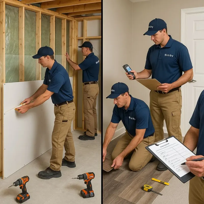 Repairs and Reconstruction process in Graniteville, SC